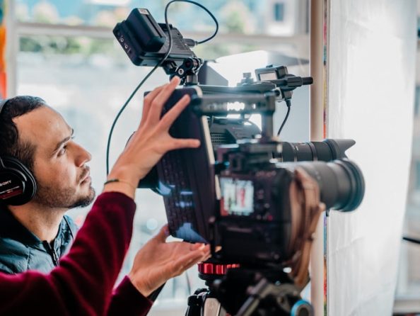 Video camera for clinical video marketing